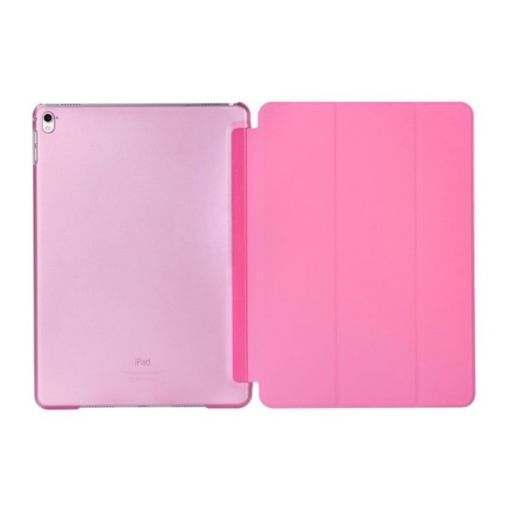 Pink Leather Case for iPad Pro 10.5/Air 2019 with Holder - Pure Color Flip - 1
