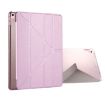 Silk Texture Flip Leather Case for iPad Pro 10.5" with Holder - Pink - 1
