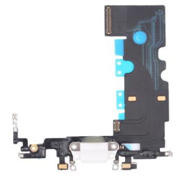 iPhone SE 2020 Charging Port Flex Cable (White) Replacement Part - 1