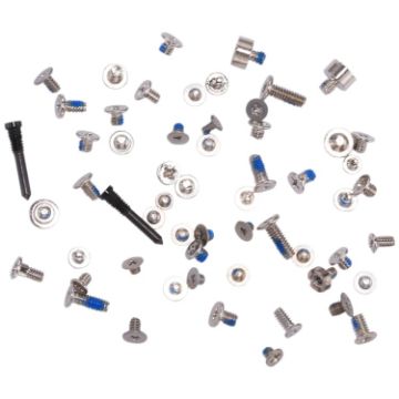 iPhone X Black Screws and Bolts Complete Set - 1