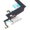 iPhone X Charging Port Flex Cable Replacement - White Original - 4