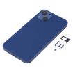iPhone XR Back Housing Cover - iP13 Lookalike (Blue) - 2