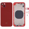 iPhone XR Back Housing Cover Red - iP13 Appearance Imitation - 1
