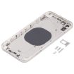 iPhone XR Back Housing Cover - iP13 Style Imitation (White) - 3