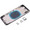 iPhone XS Black Back Cover with Camera Lens, SIM Tray & Side Keys - 3