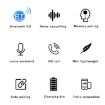 263 TWS CVC8.0 Noise Cancelling Bluetooth Earphone with LED Display - 6