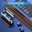 F9-8 TWS CVC8.0 Noise Cancelling Bluetooth Earphone with LED Display - 3