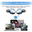 F9-8 TWS CVC8.0 Noise Cancelling Bluetooth Earphone with LED Display - 9