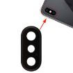 iPhone XS/XS Max Back Camera Bezel with Lens Cover - Black - 1