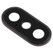 iPhone XS/XS Max Back Camera Bezel with Lens Cover - Black - 3