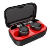 X5 TWS Bluetooth V5.0 Wireless Headset with Charging Case - Black Red - 1