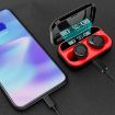 X5 TWS Bluetooth V5.0 Wireless Headset with Charging Case - Black Red - 5