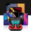 X5 TWS Bluetooth V5.0 Wireless Headset with Charging Case - Black Red - 6