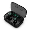 M7 TWS V5.0 Wireless Bluetooth Headset with Charging Case - Black - 1