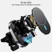 JJT-968 Red Magnetic Car Air Outlet Wireless Charger 15W Max Output - 3