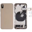 iPhone XS Gold Battery Back Cover Assembly with Keys & Charging Port - 1