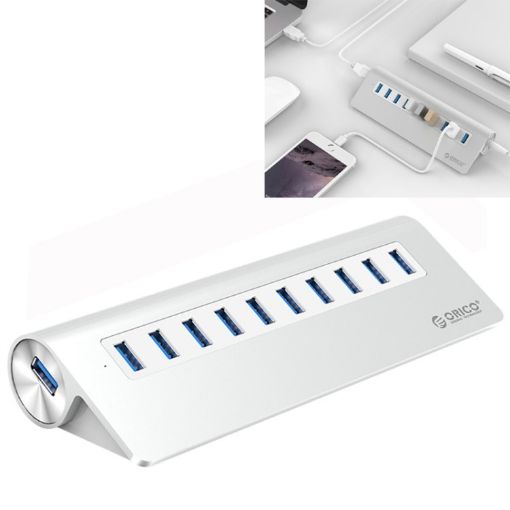 ORICO M3H10-U3-V2 Aluminum 10-Port USB 3.0 Hub - 1
