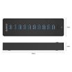 ORICO P10-U3-V1 10-Port USB 3.0 HUB, EU Plug - Efficient Connectivity - 3