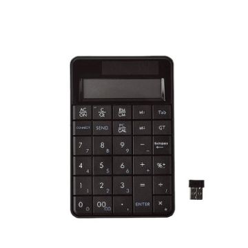 MC-56AG 2 in 1 USB Wireless Numeric Keyboard & Calculator, LCD Display - 1