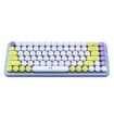 Logitech POP KEYS Bluetooth Mechanical Keyboard - Round Button, Purple - 2