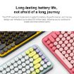 Logitech POP KEYS Bluetooth Mechanical Keyboard - Round Button, Purple - 6