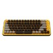 Logitech POP KEYS Yellow Bluetooth Mechanical Keyboard - Round Buttons - 2