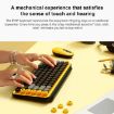 Logitech POP KEYS Yellow Bluetooth Mechanical Keyboard - Round Buttons - 3