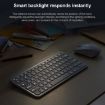 Logitech MX Keys Mini Mac Wireless Bluetooth Backlit Keyboard - Grey - 5