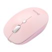MKESPN 859 Wireless Mouse Pink - 2.4G, BT5.0, BT3.0, Three Modes - 1
