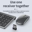 109 Three-mode Wireless Bluetooth Keyboard - Gun Metal Finish - 8