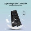 Compact Black Mini Wireless Bluetooth Folding Keyboard - 2