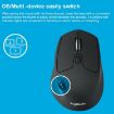 Logitech M720 Wireless Bluetooth Mouse, 1000DPI, 2.4GHz, Black - 4