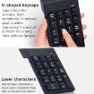 MC Saite 2129RF 18-Key Wireless 2.4G Numeric Keypad - 4