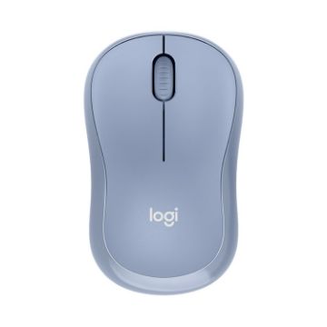 Logitech M221 Silent Wireless Mouse - Fashion Blue, Compact & Quiet - 1