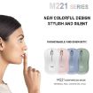 Logitech M221 Silent Wireless Mouse - Fashion Blue, Compact & Quiet - 4