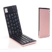 F66 Foldable Bluetooth Keyboard, 66 Keys, Android/Windows/iOS, Rose Gold - 1