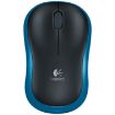 Logitech M185 Wireless Optical Mouse, 2.4GHz, 3-Keys, 1000DPI, Blue - 1