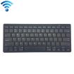 K09 Ultrathin 78-Key Bluetooth 3.0 Wireless Keyboard - Black - 1