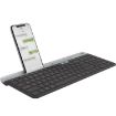 Logitech K580 Multi-device Wireless Keyboard with Phone Holder - Black - 1