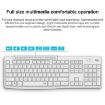 Logitech MK295 Wireless Silent Keyboard & Mouse Set - White, USB - 5