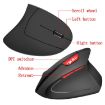HXSJ T24 Wireless Vertical Ergonomic Mouse, 6 Buttons, 2400 DPI, Black - 6