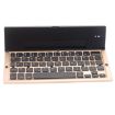 GK608 Gold Ultra-thin Foldable Bluetooth Keyboard, Android/iOS/Windows - 2
