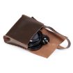 Genuine Leather Laptop Bag for 15.4" Macbook, Samsung, Lenovo, HP - 3