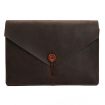 Genuine Leather Laptop Tablet Bag for 13.3" Macbook, Samsung, Lenovo - 1