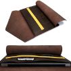 Genuine Leather Laptop Tablet Bag for 15.4" & Below - Yellow - 4