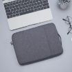 13.3" Denim Laptop Bag for MacBook, Lenovo - Dark Blue, 35.5x26.5x2cm - 4