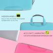 12" Pink Sleeve Bag for MacBook & Lenovo Laptops, 32x21x2cm Portable - 2