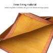 Genuine Leather Laptop Tablet Bag 15.4" & Below - Green Zipper Business - 4