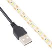 USB 2835 SMD LED Waterproof Epoxy Rope Light, Warm, 50cm, DC 5V - 3