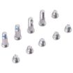 MacBook Air 13" M1 A2337 2020 Bottom Cover Screws Set - Silver - 4